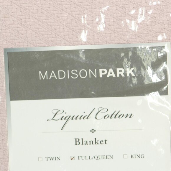 NWT Madison Park Cotton Comfort Blanket Breathable Lilac Purple Full / Queen - Picture 5 of 6